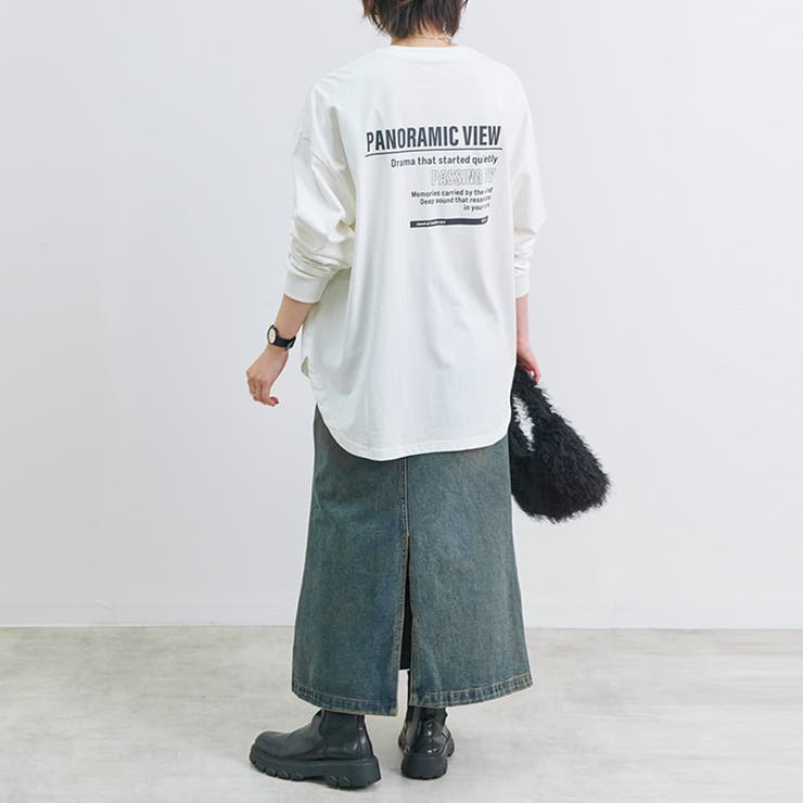 Tシャツ レディース 長袖 | LAPULE  | 詳細画像17 