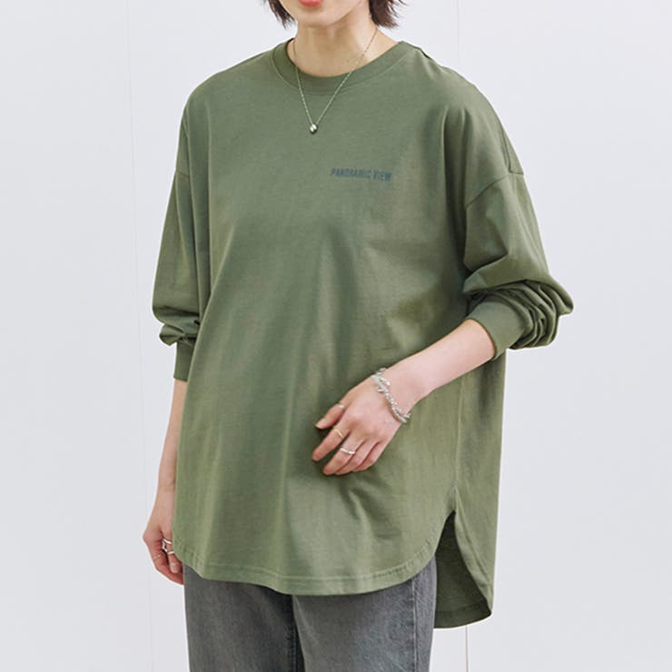 Tシャツ レディース 長袖 | LAPULE  | 詳細画像4 