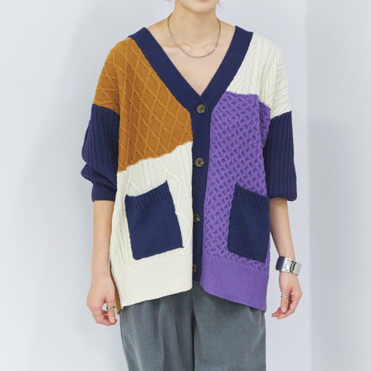 カーディガン レディース 秋 | LAPULE  | 詳細画像10 