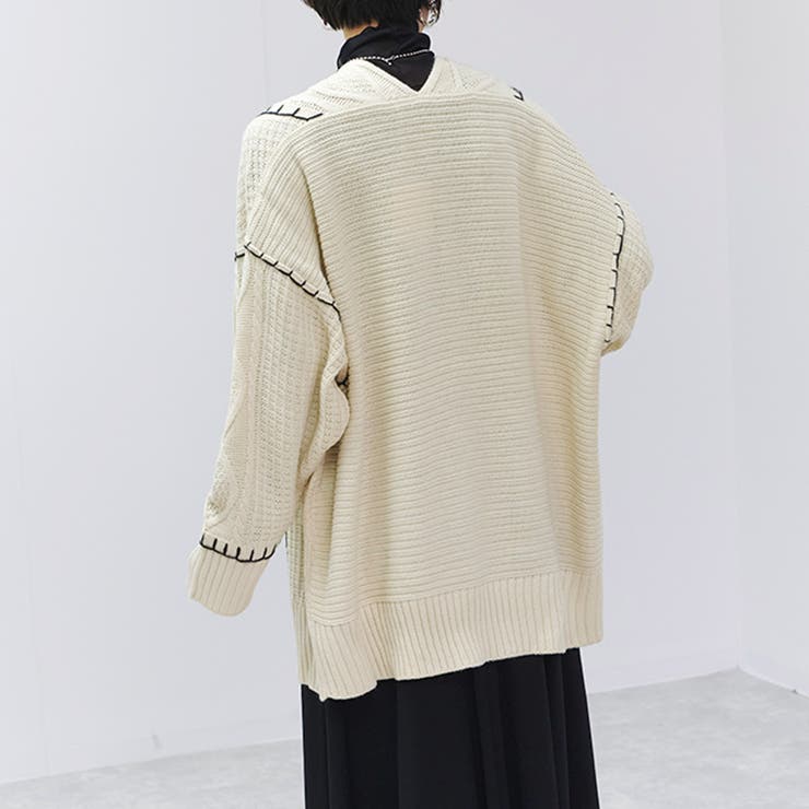 カーディガン レディース 秋 | LAPULE  | 詳細画像11 