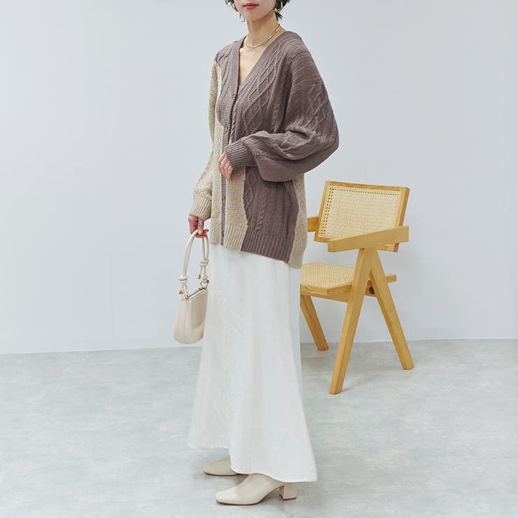 カーディガン レディース 秋 | LAPULE  | 詳細画像8 