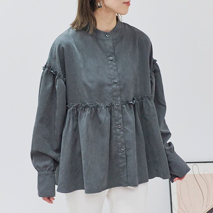 ブラウス レディース 長袖 | LAPULE  | 詳細画像16 