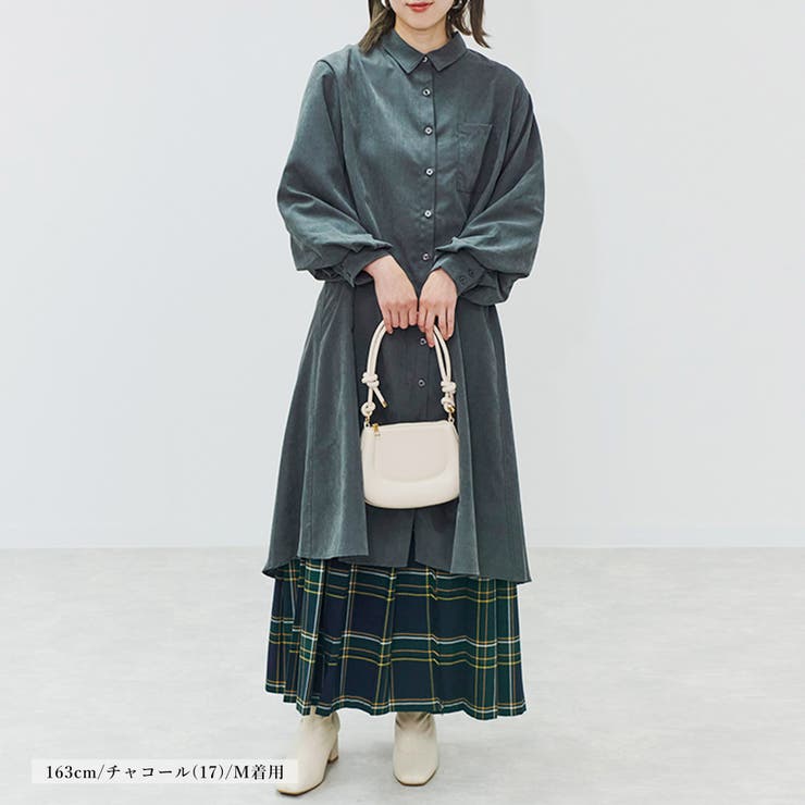 ワンピース レディース シャツワンピ | LAPULE  | 詳細画像12 