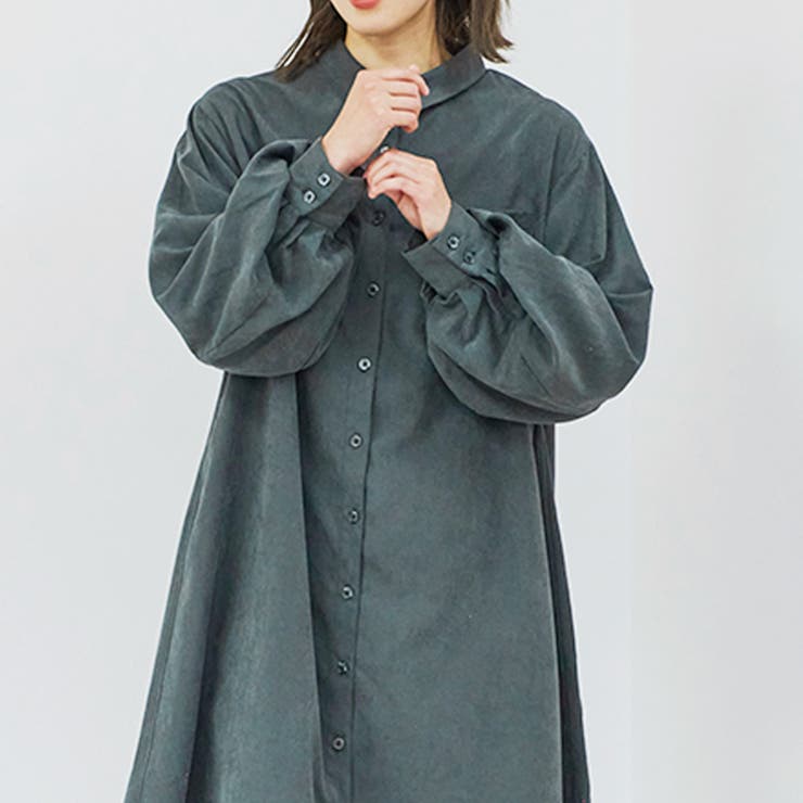 ワンピース レディース シャツワンピ | LAPULE  | 詳細画像14 