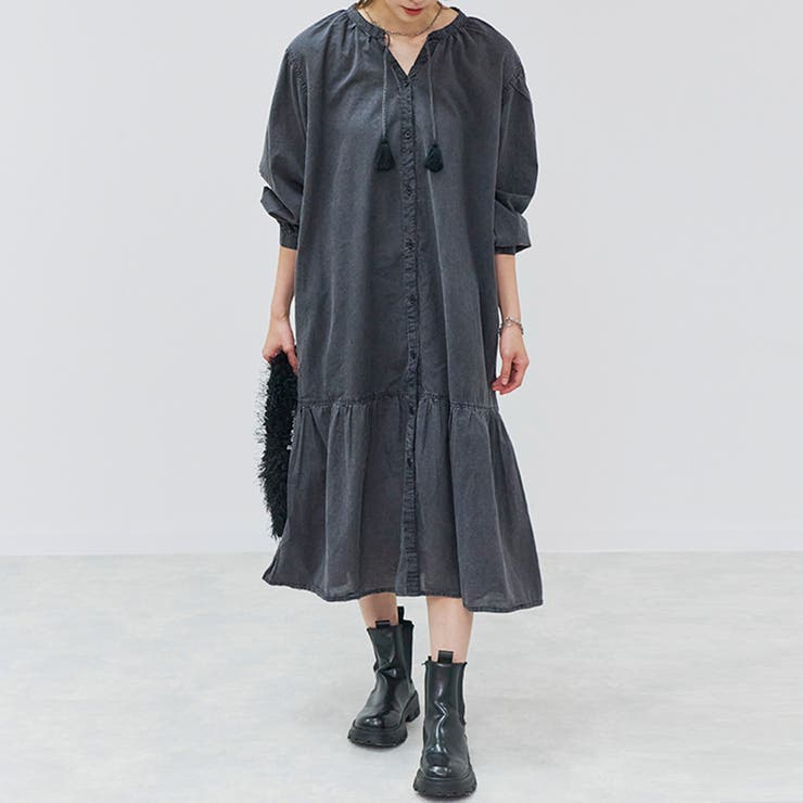 ワンピース シャツ 春 | relaclo | 詳細画像12 