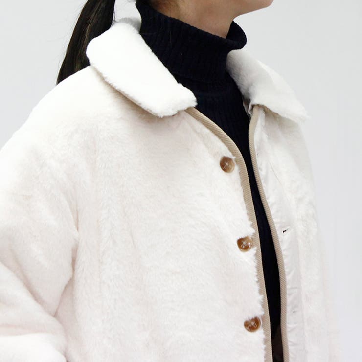 ファー ブルゾン キルティング | relaclo | 詳細画像13 