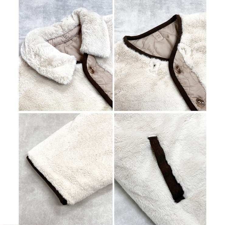 ファー ブルゾン キルティング | relaclo | 詳細画像18 