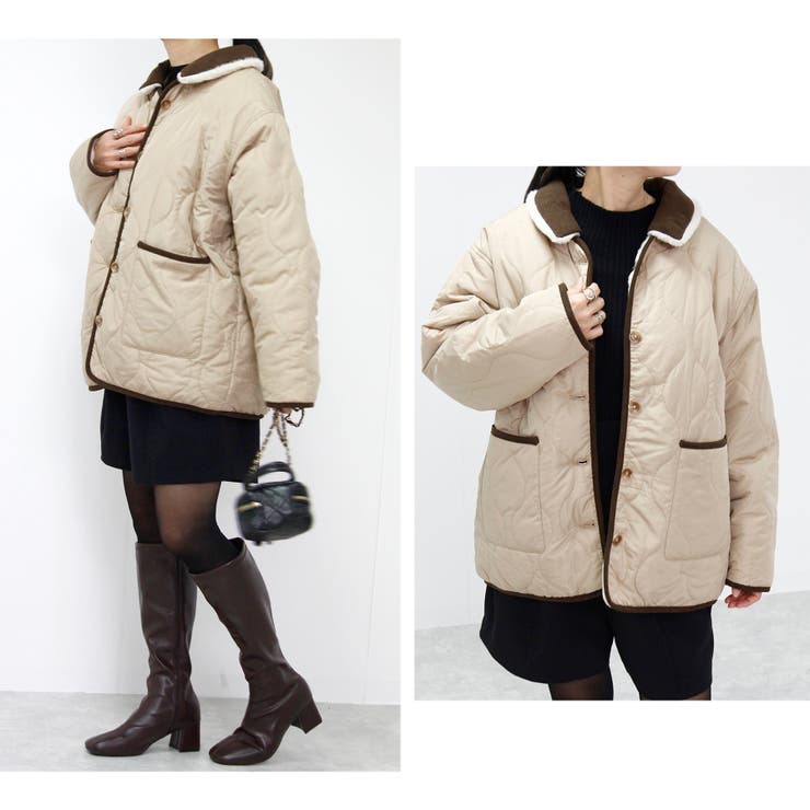 ファー ブルゾン キルティング | relaclo | 詳細画像4 