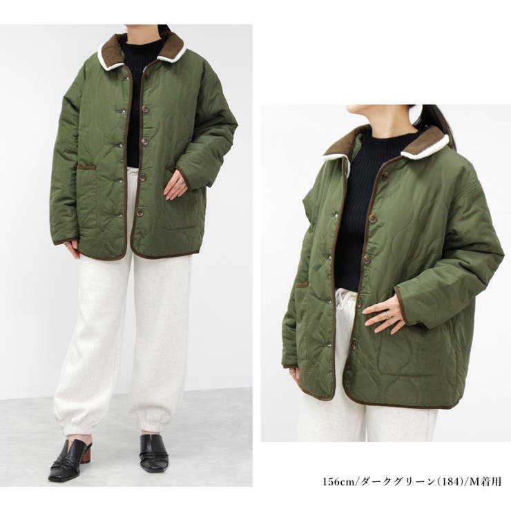 ファー ブルゾン キルティング | relaclo | 詳細画像6 