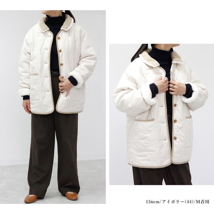 ファー ブルゾン キルティング | relaclo | 詳細画像10 