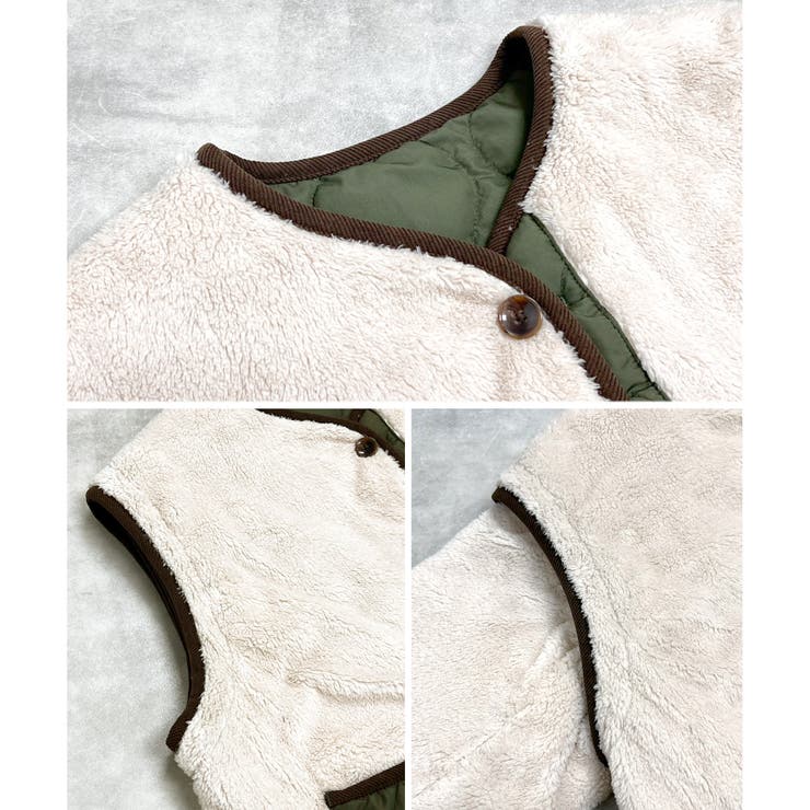 ファー ブルゾン キルティング | relaclo | 詳細画像17 