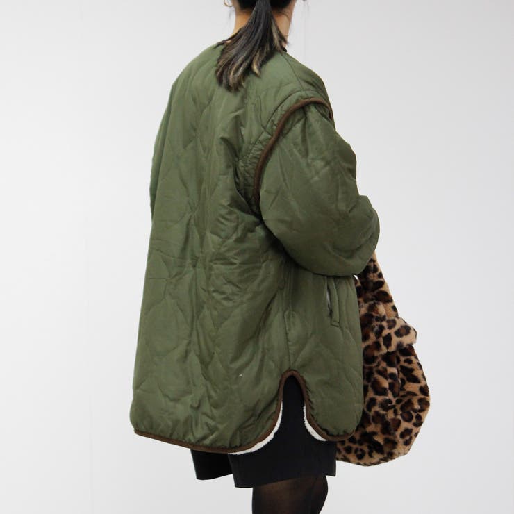 ファー ブルゾン キルティング | relaclo | 詳細画像4 