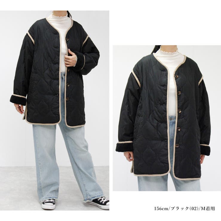 ファー ブルゾン キルティング | relaclo | 詳細画像6 