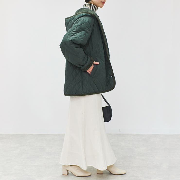 キルティングコート レディース 裏ボア | relaclo | 詳細画像11 