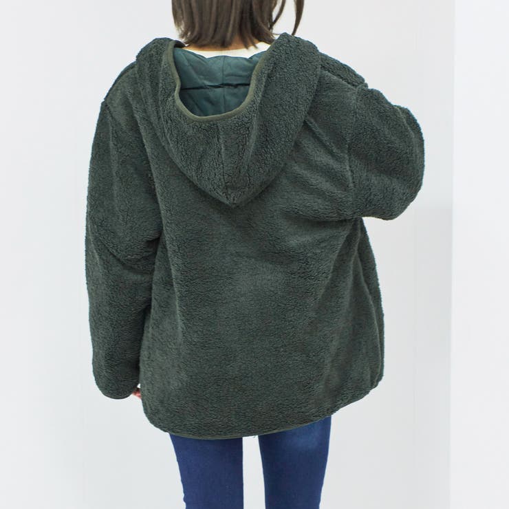 キルティングコート レディース ボア | relaclo | 詳細画像6 