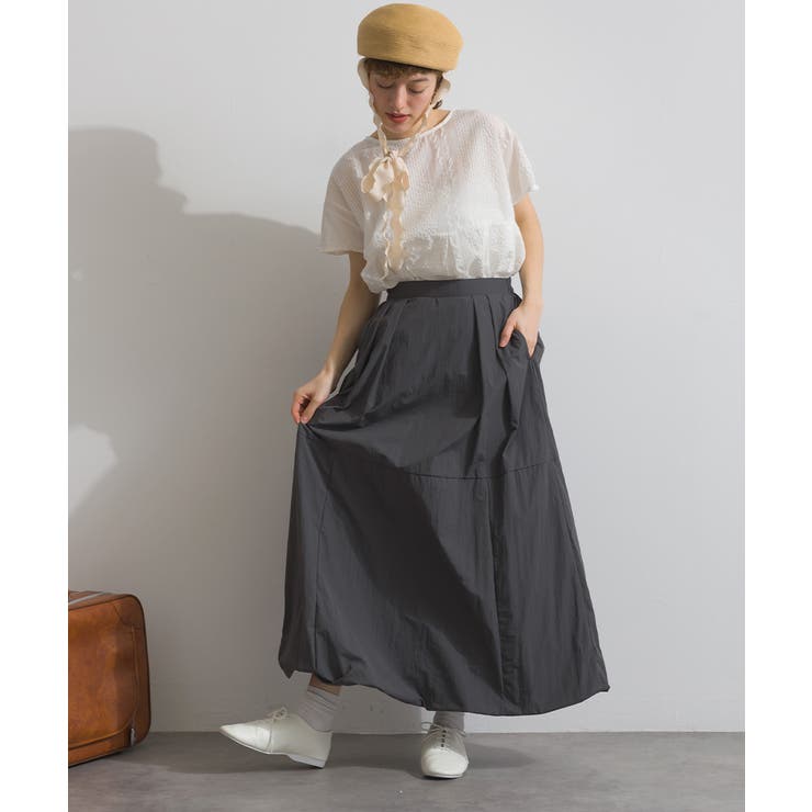 バルーンスカート レディース ロング | LAPULE  | 詳細画像11 
