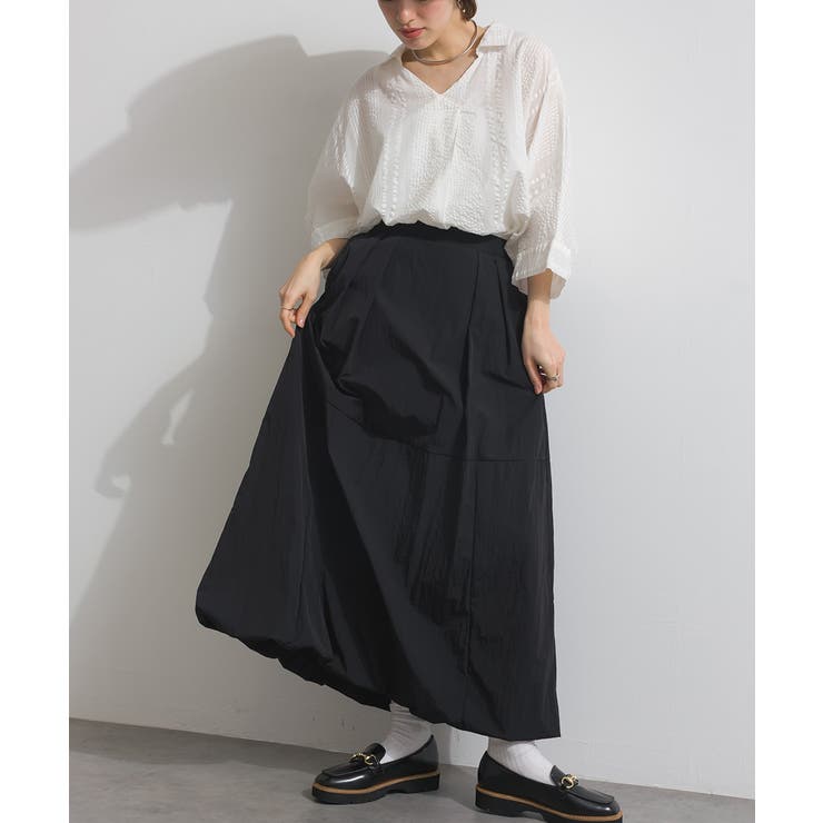 バルーンスカート レディース ロング | LAPULE  | 詳細画像12 