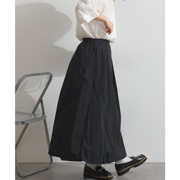 バルーンスカート レディース ロング | LAPULE  | 詳細画像15 