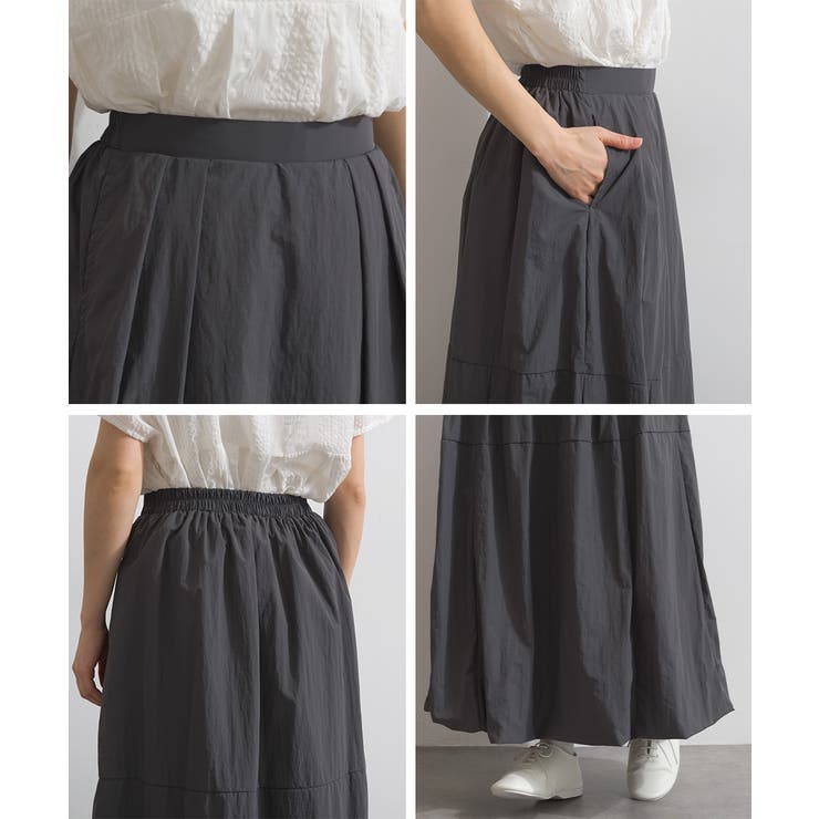 バルーンスカート レディース ロング | LAPULE  | 詳細画像18 