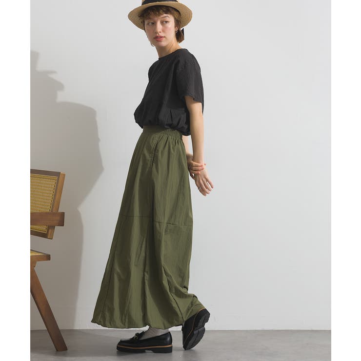 バルーンスカート レディース ロング | LAPULE  | 詳細画像3 