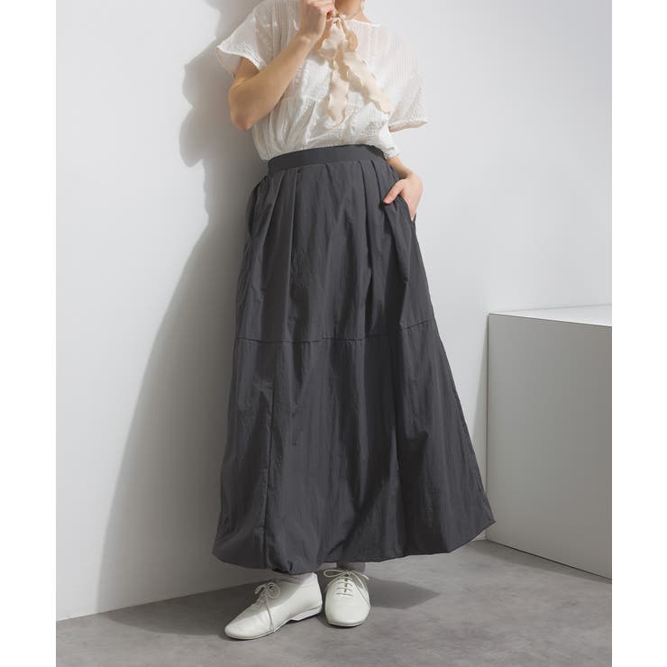 バルーンスカート レディース ロング | LAPULE  | 詳細画像7 