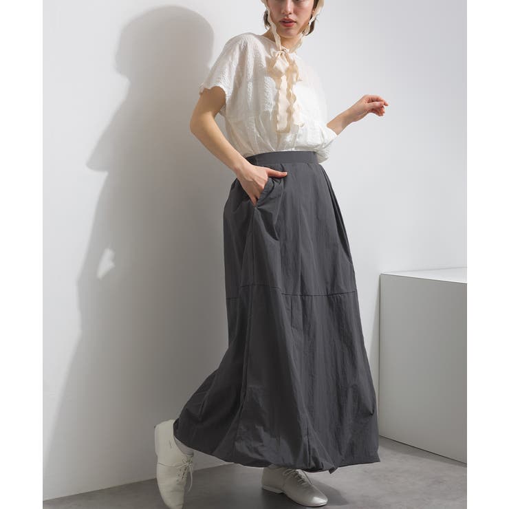 バルーンスカート レディース ロング | LAPULE  | 詳細画像8 