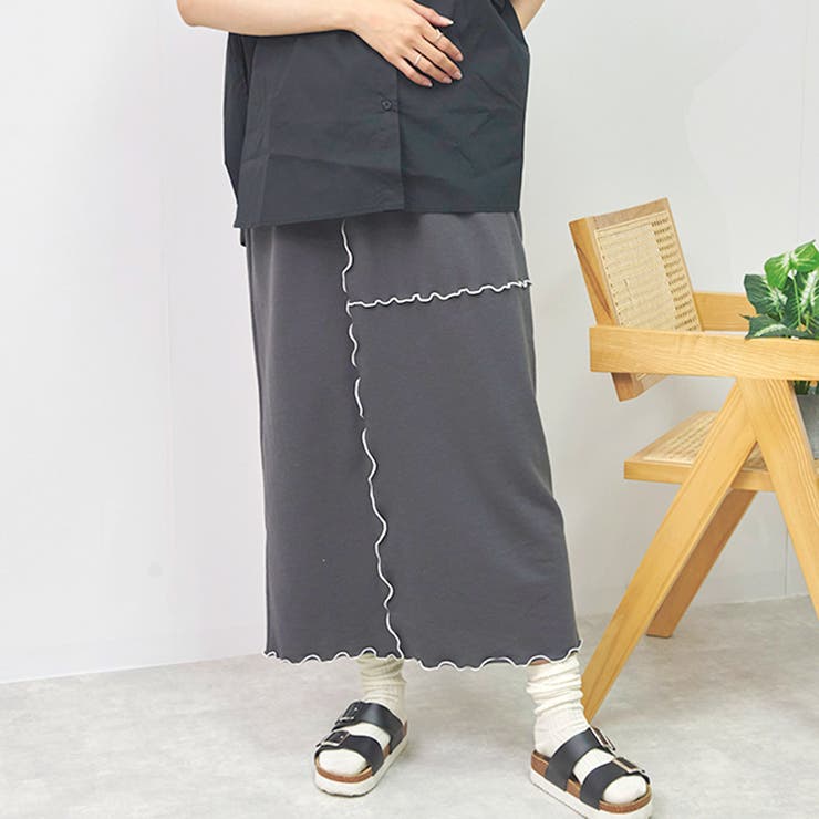 スカート レディース ロング丈 | LAPULE  | 詳細画像13 