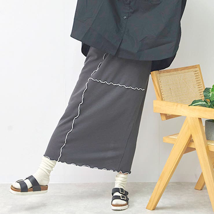 スカート レディース ロング丈 | LAPULE  | 詳細画像14 