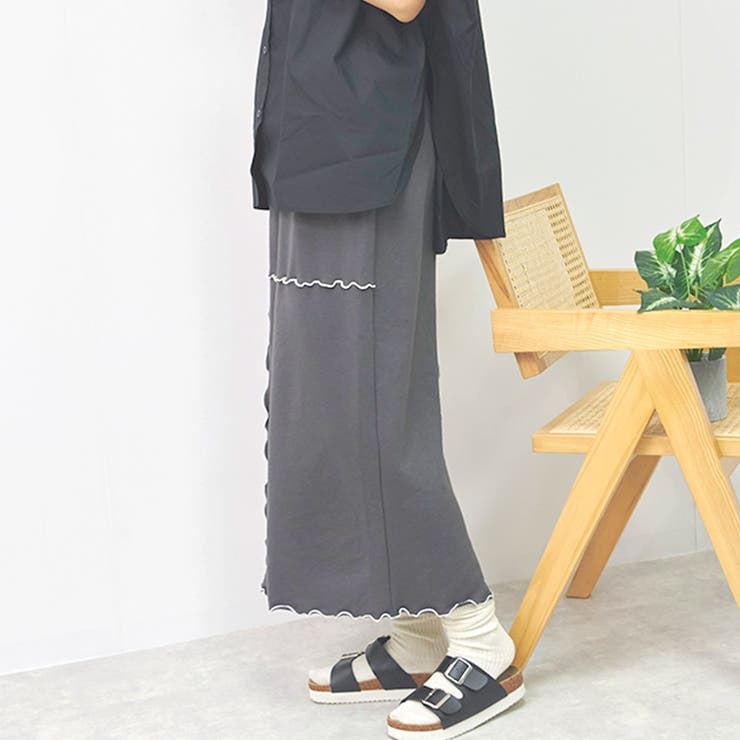 スカート レディース ロング丈 | LAPULE  | 詳細画像15 