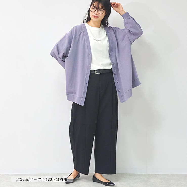 カーディガン レディース 長袖 | LAPULE  | 詳細画像7 