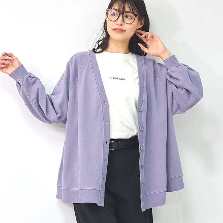 カーディガン レディース 長袖 | LAPULE  | 詳細画像8 