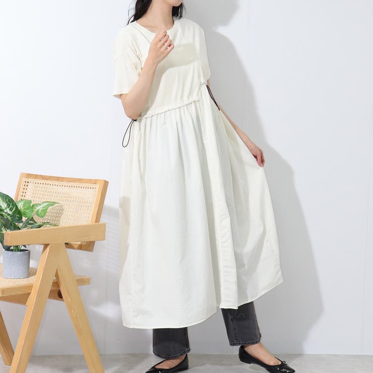 ワンピース レディース 半袖[品番：RLCW0005766]｜relaclo（リラクロ