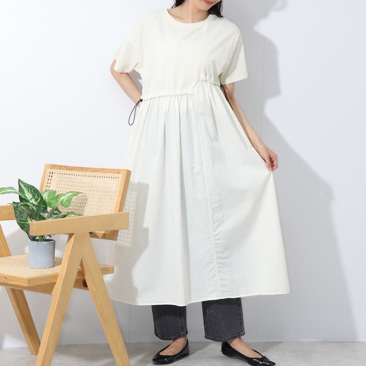 ワンピース レディース 半袖[品番：RLCW0005766]｜relaclo（リラクロ