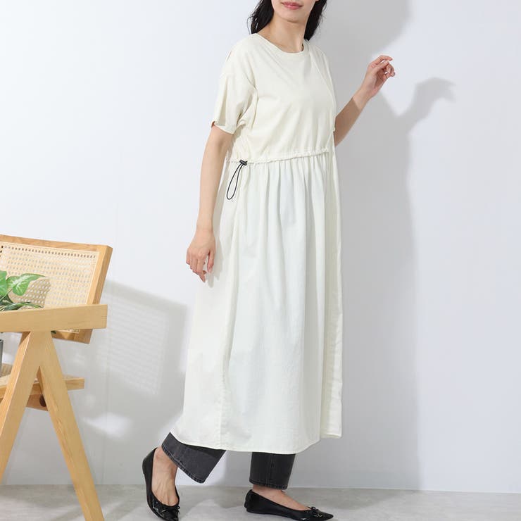 ワンピース レディース 半袖[品番：RLCW0005766]｜relaclo（リラクロ