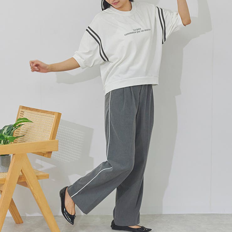 プリントTシャツ 半袖 レディース | LAPULE  | 詳細画像2 