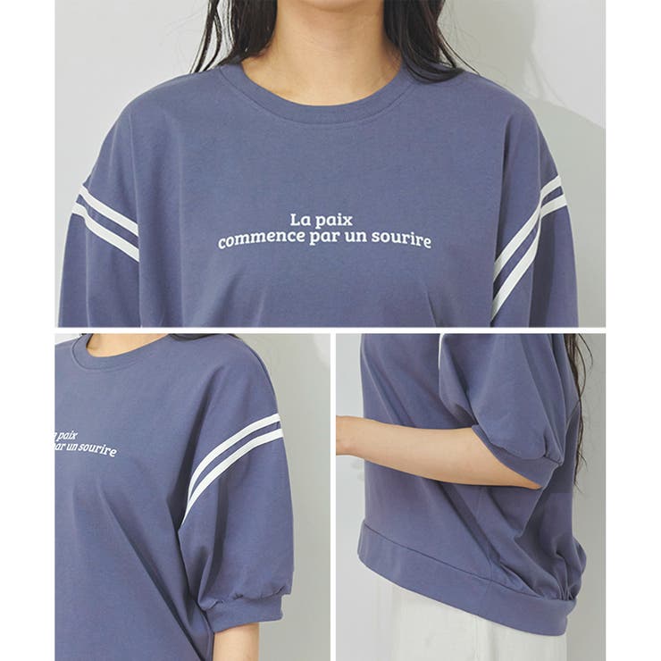 プリントTシャツ 半袖 レディース | LAPULE  | 詳細画像17 