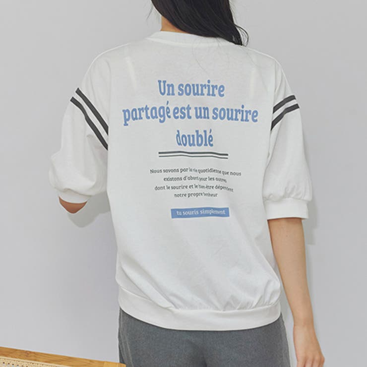 プリントTシャツ 半袖 レディース | LAPULE  | 詳細画像6 
