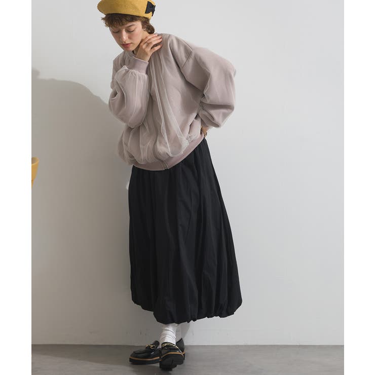 チュール ブルゾン レディース | LAPULE  | 詳細画像9 