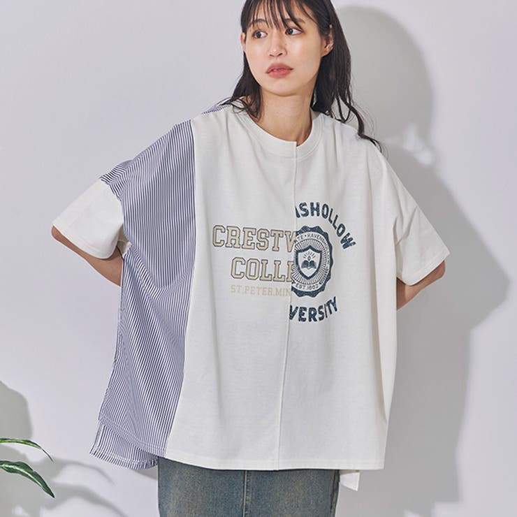 Tシャツ レディース 春 | LAPULE  | 詳細画像4 
