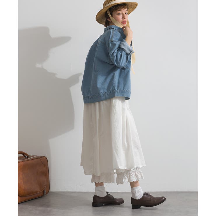 デニムジャケット レディース 春 | LAPULE  | 詳細画像3 