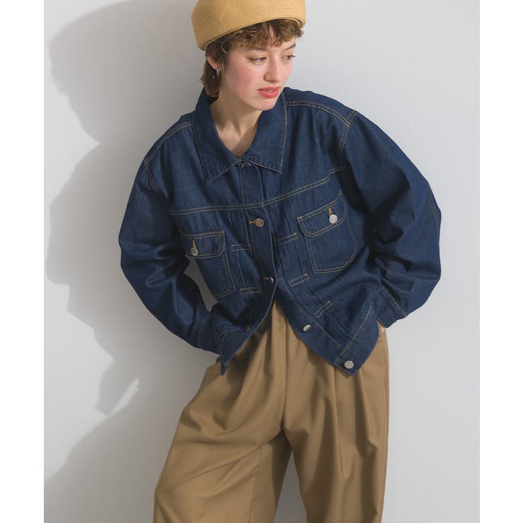 デニムジャケット レディース 春 | LAPULE  | 詳細画像7 