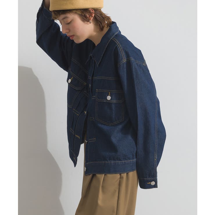 デニムジャケット レディース 春 | LAPULE  | 詳細画像10 