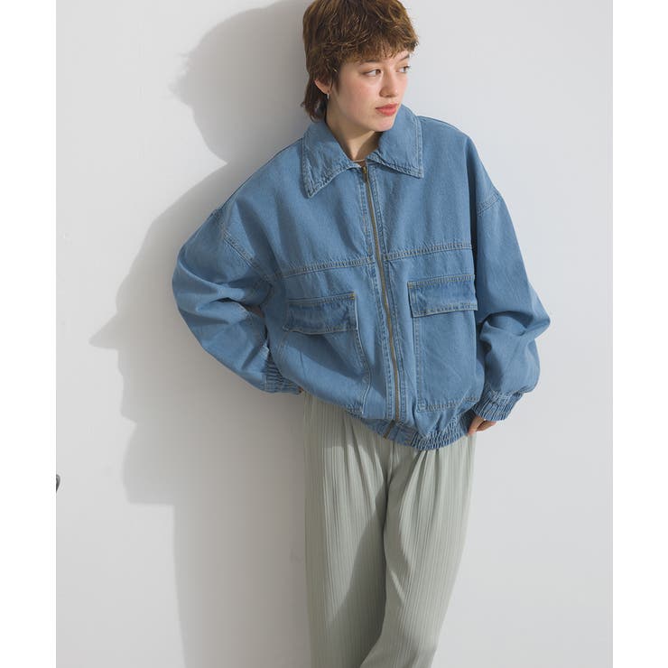 デニムジャケット レディース 春 | LAPULE  | 詳細画像2 