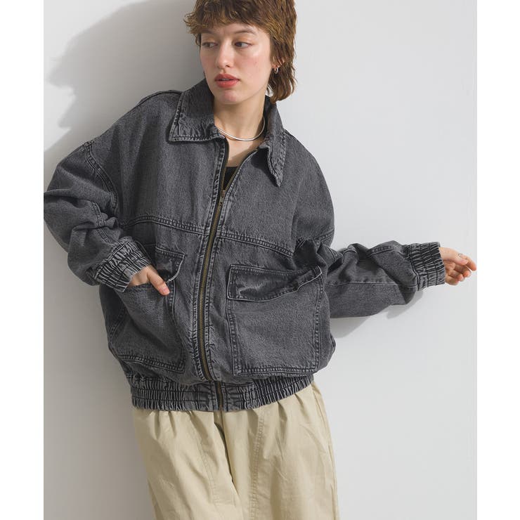 デニムジャケット レディース 春 | LAPULE  | 詳細画像12 