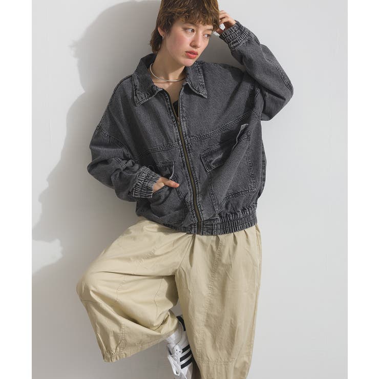 デニムジャケット レディース 春 | LAPULE  | 詳細画像15 