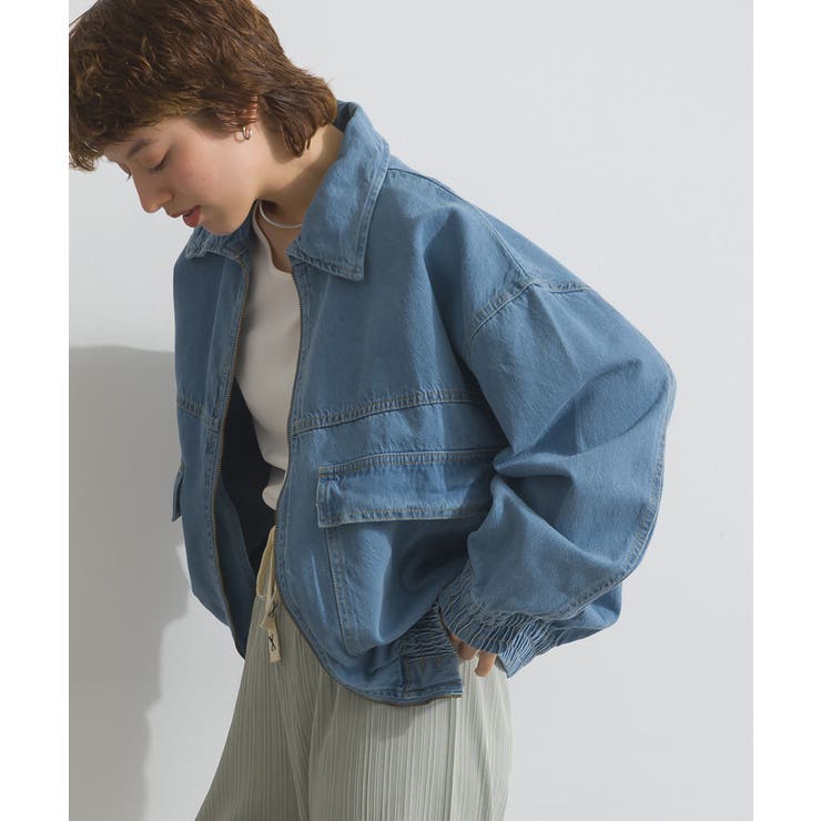 デニムジャケット レディース 春 | LAPULE  | 詳細画像3 
