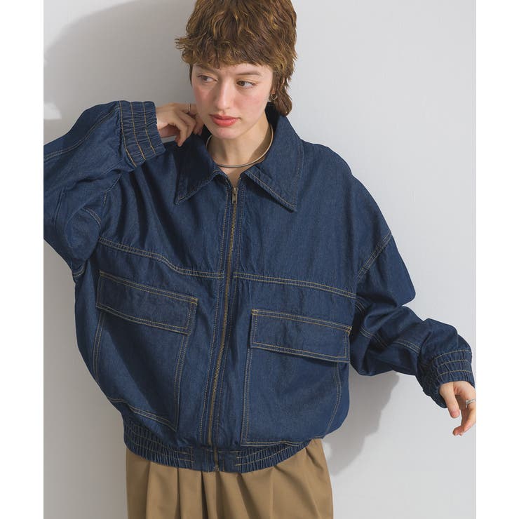 デニムジャケット レディース 春 | LAPULE  | 詳細画像7 