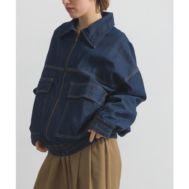 デニムジャケット レディース 春 | LAPULE  | 詳細画像10 