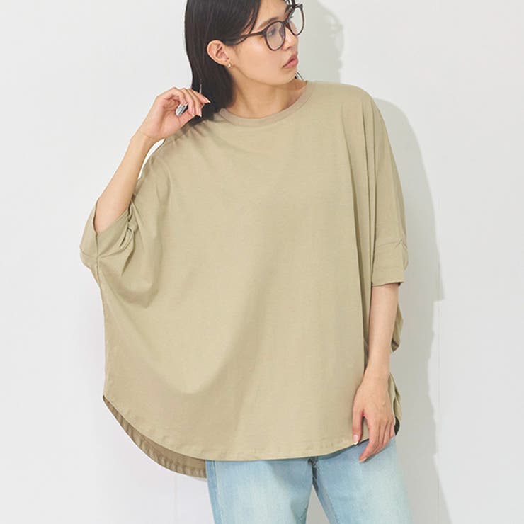 ドルマンTシャツ 半袖 レディース | LAPULE  | 詳細画像3 