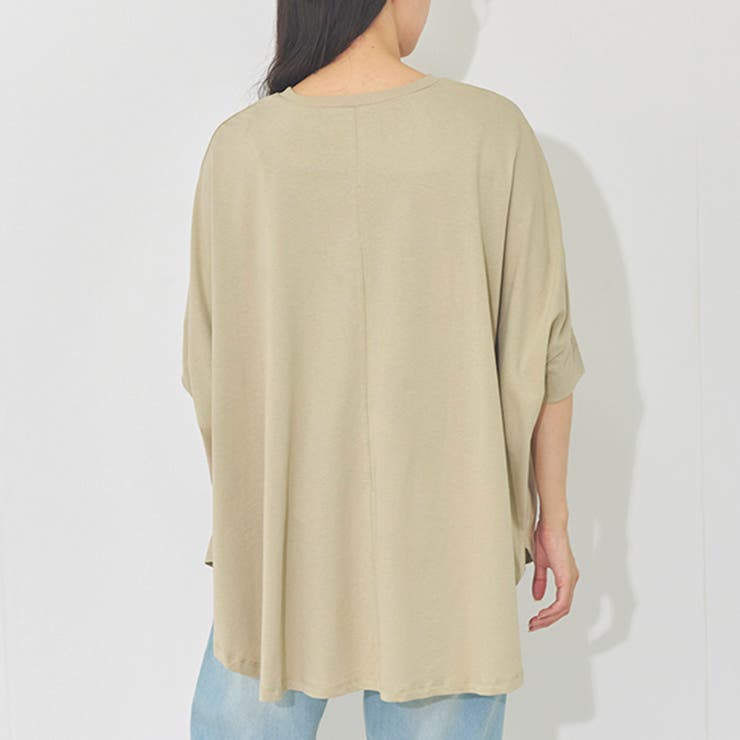 ドルマンTシャツ 半袖 レディース | LAPULE  | 詳細画像5 
